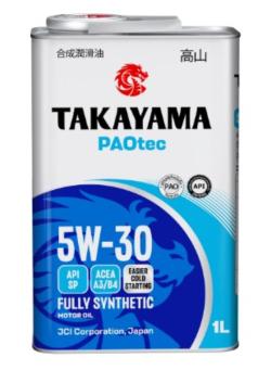 Масло Takayama  5/30 PAOtec A3/B4 SP синтетическое 1л (металл)