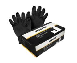 Перчатки нитриловые JetaPro черные XL (упаковка 100шт)