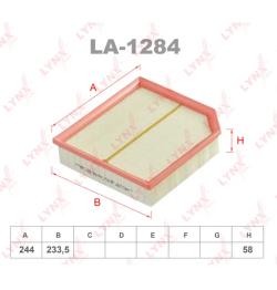 LA-1284 Фильтр воздушный LYNXauto  GEELY Atlas PRO 21- 