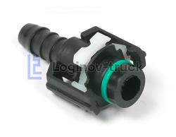 Штуцер прямой быстросъемный топливной трубки D12 (52460277000) (26694)