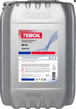 Масло трансмиссионное 75/90 EP М TEBOIL 20л. (16,5кг.) канистра п/син. API GL-4