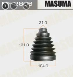 Пыльник ШРУСа TOYOTA Land Cruiser 120 4RUNNER MASUMA MF-2806