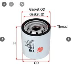 Фильтр масляный CHRYSLER/DODGE/JEEP SEBRING/AVENGER/CALIBER/COMPASS 06-  C7971