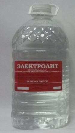 Электролит 1,40 корректирующий УАК  5л