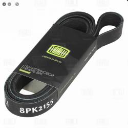 Ремень 2155 (8PK) генератора дв. Cummins ISF 2.8L Евро-3, --8PK2155-- (TRIALLI)