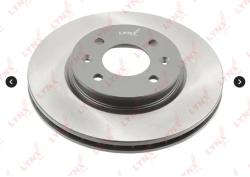 Диск тормозной передний HYUNDAI SOLARIS/KIA RIO III /VENT D=256MM LYNXAUTO BN-1431