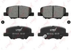 Колодки тормозные дисковые задние CITROEN C4/MAZDA 6 III/MITSUBISHI Outlander III  LYNXauto