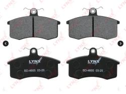 Колодки тормозные передние LADA 2108-15 91> / 2110-12 95> / Granta 11> / Kali LYNXauto BD-4605