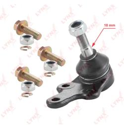 Опора шаровая FORD Focus II 04-12 / Focus C-Max 04-07, VOLVO C30 LYNXauto C1146LR