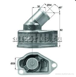 Термостат интегрированный Chevrolet Captiva / Opel Antara 1.8-2.4i 	TI 9 87
