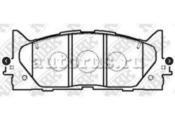Колодки тормозные передние NIBK PN1521 TOYOTA CAMRY 06->