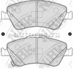 Колодки тормозные задние NIBK TOYOTA COROLLA /AURIS 06- PN1835