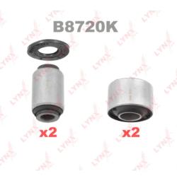 Комплект сайлентблоков рычагов передней подвески NISSAN Almera(N16) 1.5-2.2D 00-07 / Sunny(B15) 00- LYNXauto B8720K