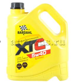 Масло моторное Bardahl XTC 5W-40 A3/B4 синтетическое 4 л 36162