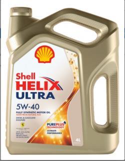 Масло моторное Shell Helix Ultra SP 5W40 синтетическое 4 л 550055905