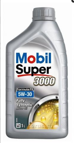 Масло MOBIL Super 3000 X1 Formula FE 5W30 моторное синтетическое 1 л