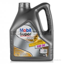 Масло MOBIL Super 3000 X1 Formula FE 5W30 моторное синтетическое 4 л
