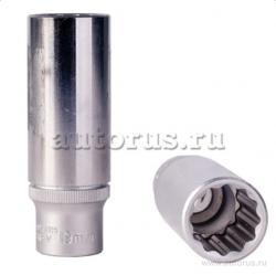 Головка 14мм 12-гранная 1/2DR длинная FORCE 5497714