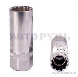 Головка свечная 21 мм. 6-гранная 1/2DR L 65 мм. FORCE 807420.6
