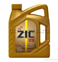 Масло моторное ZIC X9 FE 5W30 синтетическое 4 л 162615