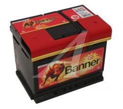 Аккумулятор BANNER Power Bull 62А/ч обратная полярность    .     6СТ62 P62 19