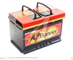 Аккумулятор BANNER Power Bull 74А/ч обратная полярность   .    6СТ74 P74 12