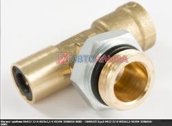Фитинг тройник D6412 12-8-М22х1,5-S 45104-3506016-0085 (CAMOZZI S.p.A, Италия)