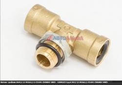 Фитинг тройник D6412 12-М16х1,5-S 45104-3506007-0085 (CAMOZZI S.p.A, Италия)