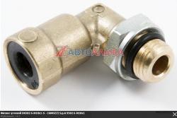 Фитинг угловой D6502 6-М10х1-S (CAMOZZI S.p.A, Италия)