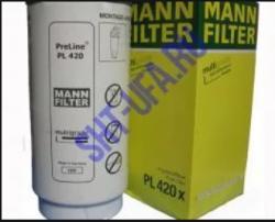 Элемент топливного фильтра PL420 Х (MANN+HUMMEL, Германия)