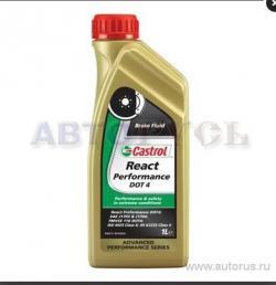 Жидкость тормозная CASTROL React Performance DOT4 1 л
