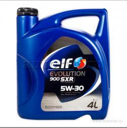 Масло ELF EVOLUTION 900 SXR 5W30 моторное синтетическое 4 л
