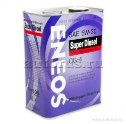 Масло ENEOS Super Diesel CG-4 5W30 моторное полусинтетическое 4 л