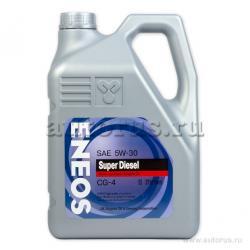 Масло ENEOS Super Diesel CG-4 5W30 моторное полусинтетическое 6 л