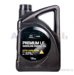 Масло HYUNDAI/KIA Premium LF Gasoline 5W20 моторное 4 л
