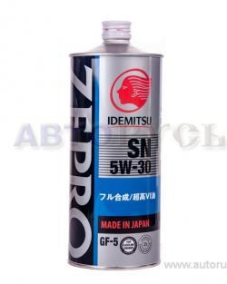 Масло IDEMITSU Zepro Touring SN/GF-5 5W30 моторное синтетическое 1 л