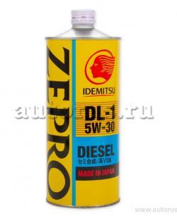 Масло IDEMITSU ZEPRO Diesel DL-1 5W30 моторное полусинтетическое 1 л