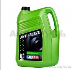 Антифриз Luxe Green Line готовый зеленый 10 кг
