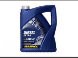 Масло MANNOL Diesel Extra 10W40 моторное полусинтетическое 5 л