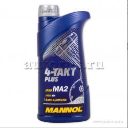 Масло MANNOL 4-Takt Plus полусинтетическое 10W40 2T 1 л