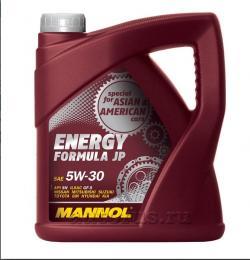 Масло MANNOL Energy Formula JP 5W30 моторное синтетическое 4 л