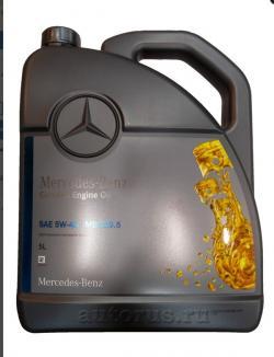 Масло MERCEDES-BENZ МВ 229.5 5W40 моторное синтетическое 5 л A 000 989 79 02 13 BIFR