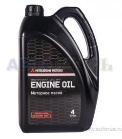 Масло MITSUBISHI Engine Oil 5W30 моторное синтетическое 4L