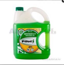 Антифриз PILOTS Green Line 40 G11 готовый -40C зеленый 5 кг