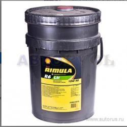 Масло SHELL Rimula R6 LM 10W40 моторное синтетическое 20 л