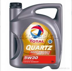 Масло Total QUARTZ ENERGY 9000 HKS 5W30 моторное синтетическое 5 л