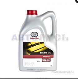 Масло TOYOTA Engine Oil 5W40 моторное синтетическое 5 л