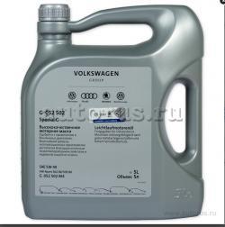 Масло VAG Special Plus 5W40 моторное синтетическое 5 л