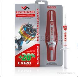 Присадка для бензинового двигателя XADO Revitalizant EX120, шприц 8 мл