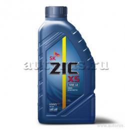 Масло ZIC X5 10W40 моторное полусинтетическое 1 л